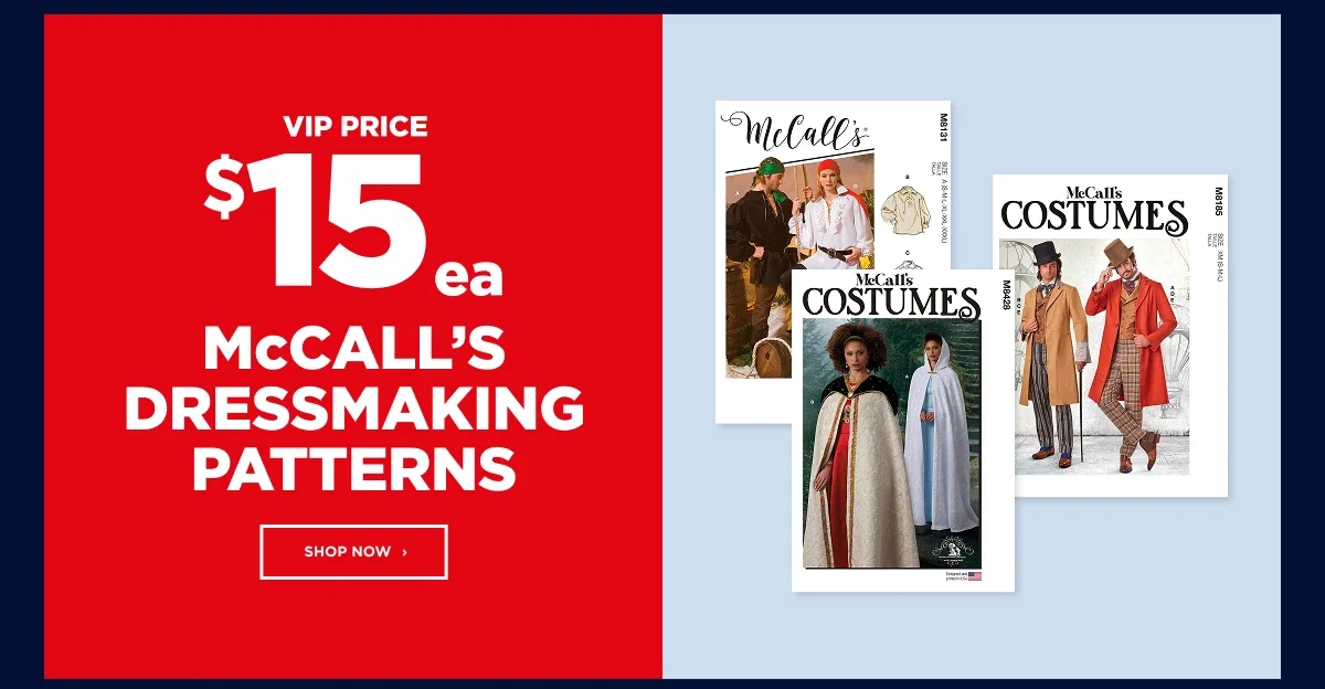 Mccall's Dressmaking Patterns
