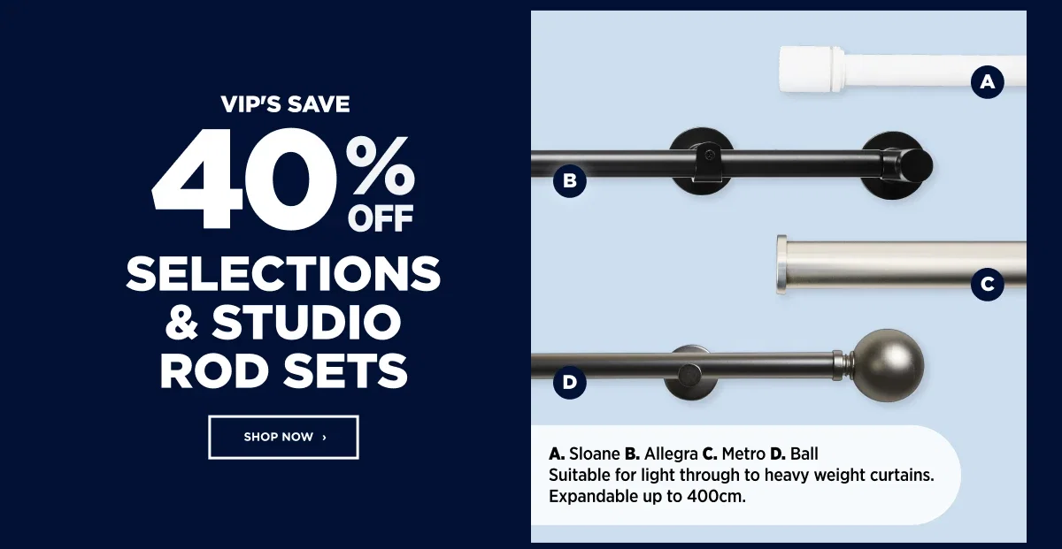 Selections & Studio Rod Sets