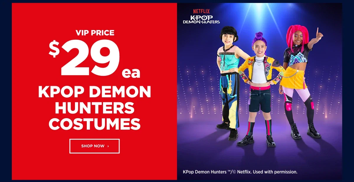 Kpop demon hunters costumes