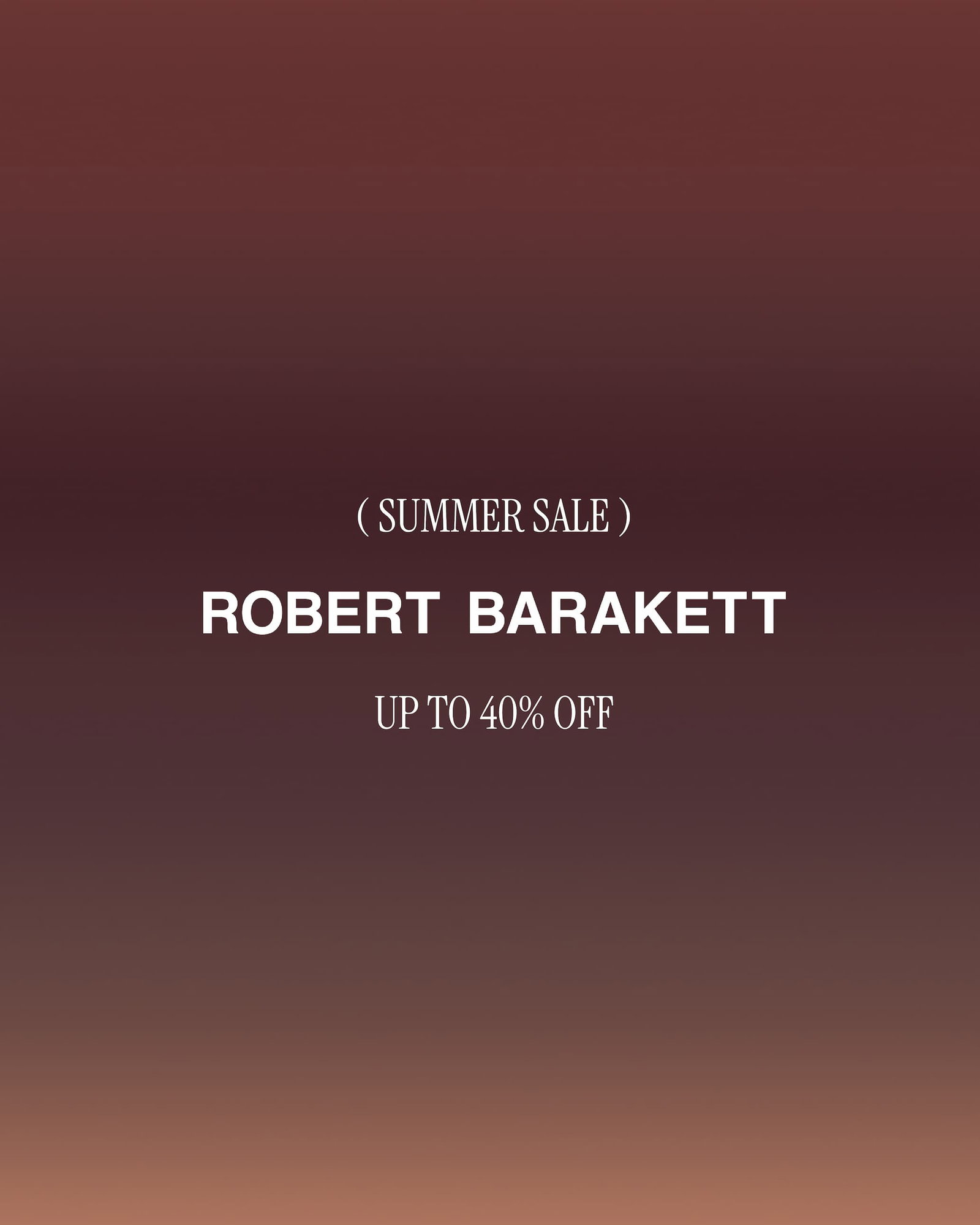 The Summer Sale