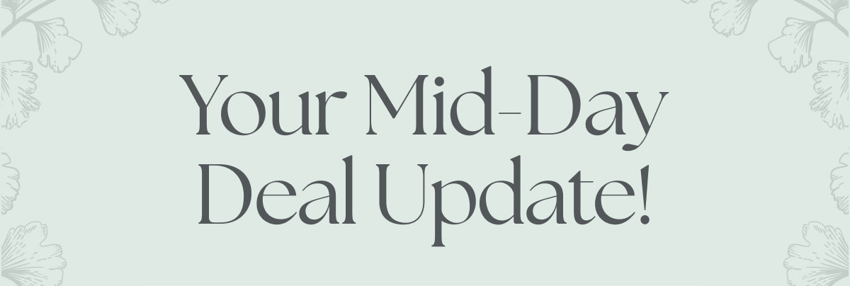 Your Mid-Day Deal Update!