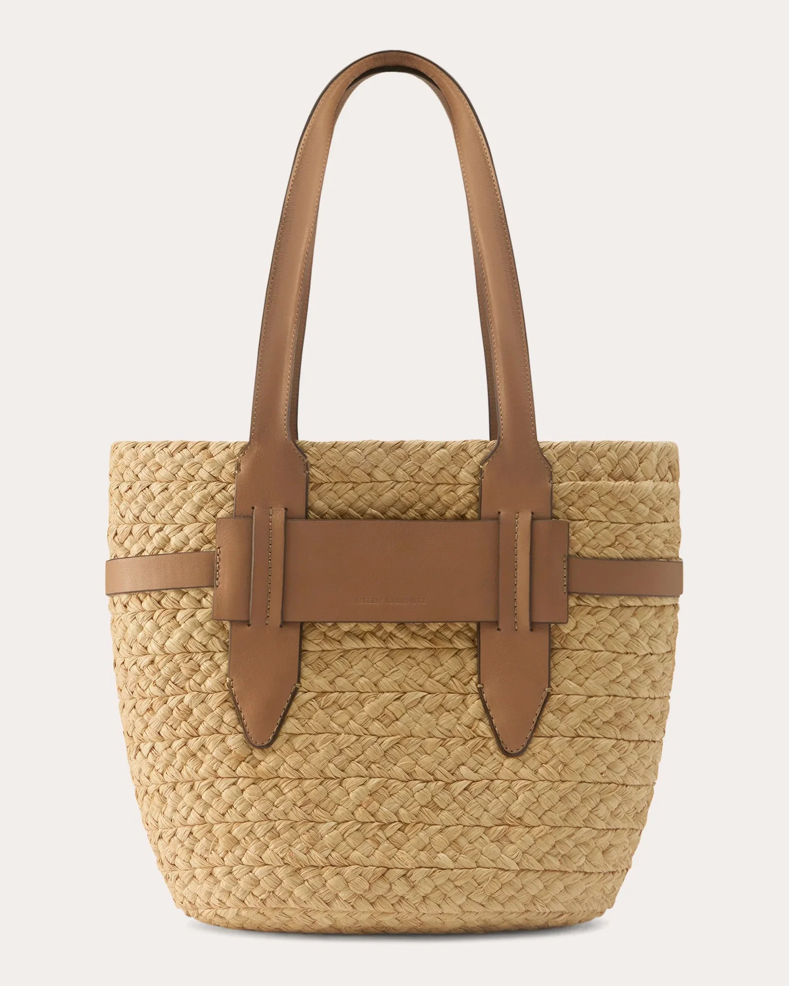 Lipari Woven Raffia Medium Tote