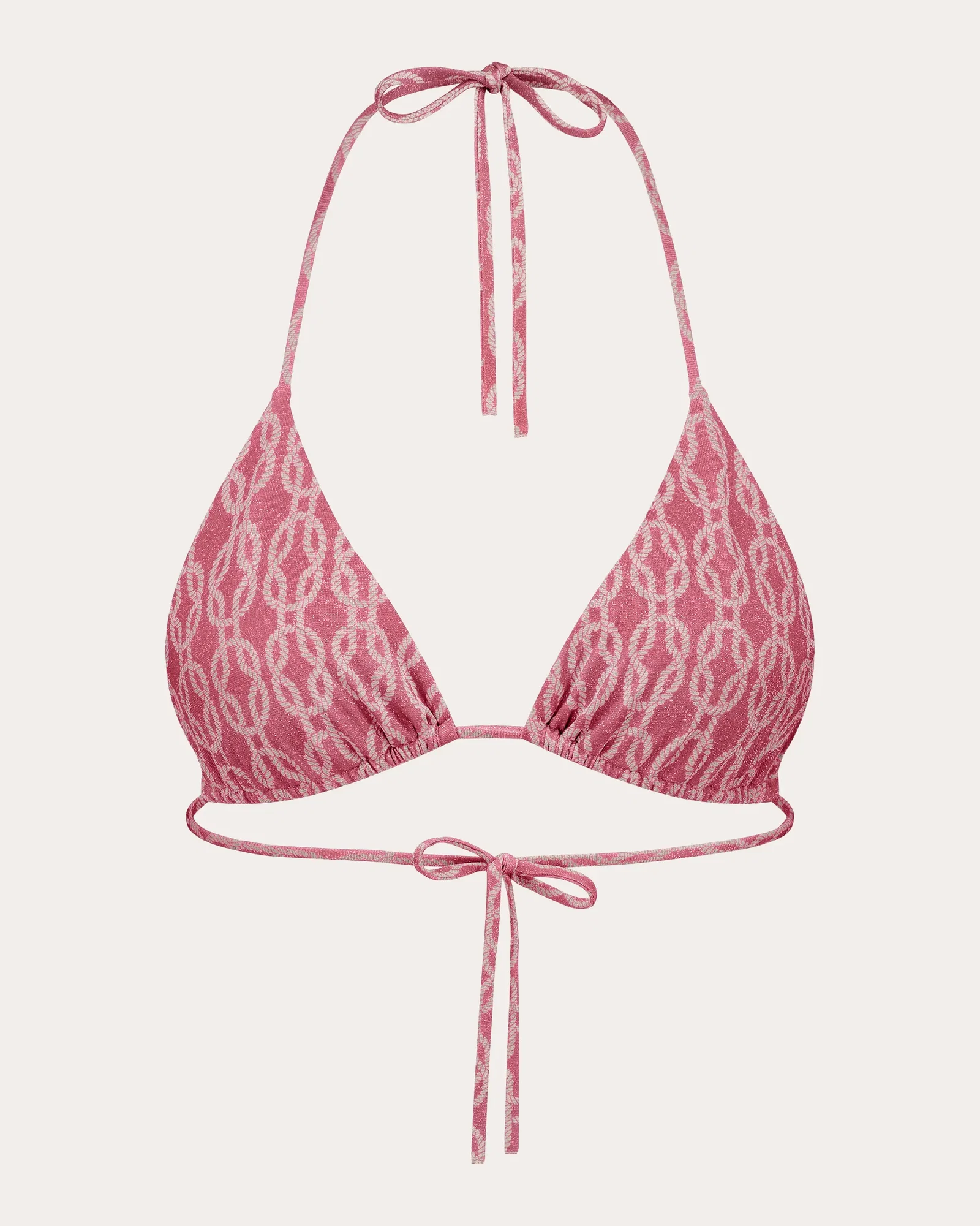 Scarlett Trellis Triangle Bikini Top