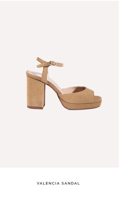 Valencia Suede Sandal