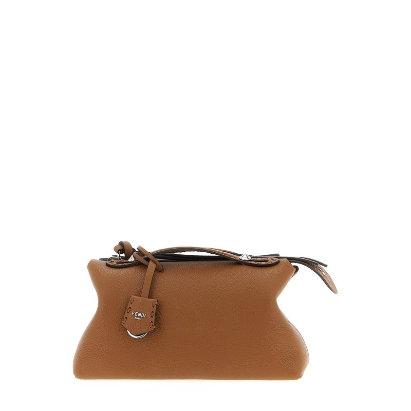Fendi By The Top Handle Bag — Brown