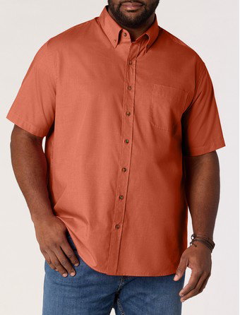 Easy-Care Solid Sport Shirt