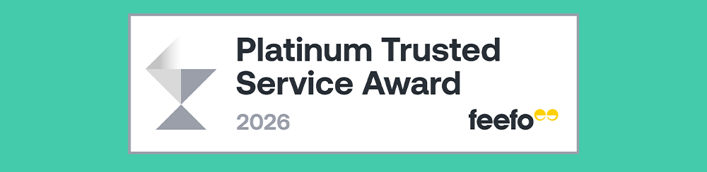 Platinum trusted service award