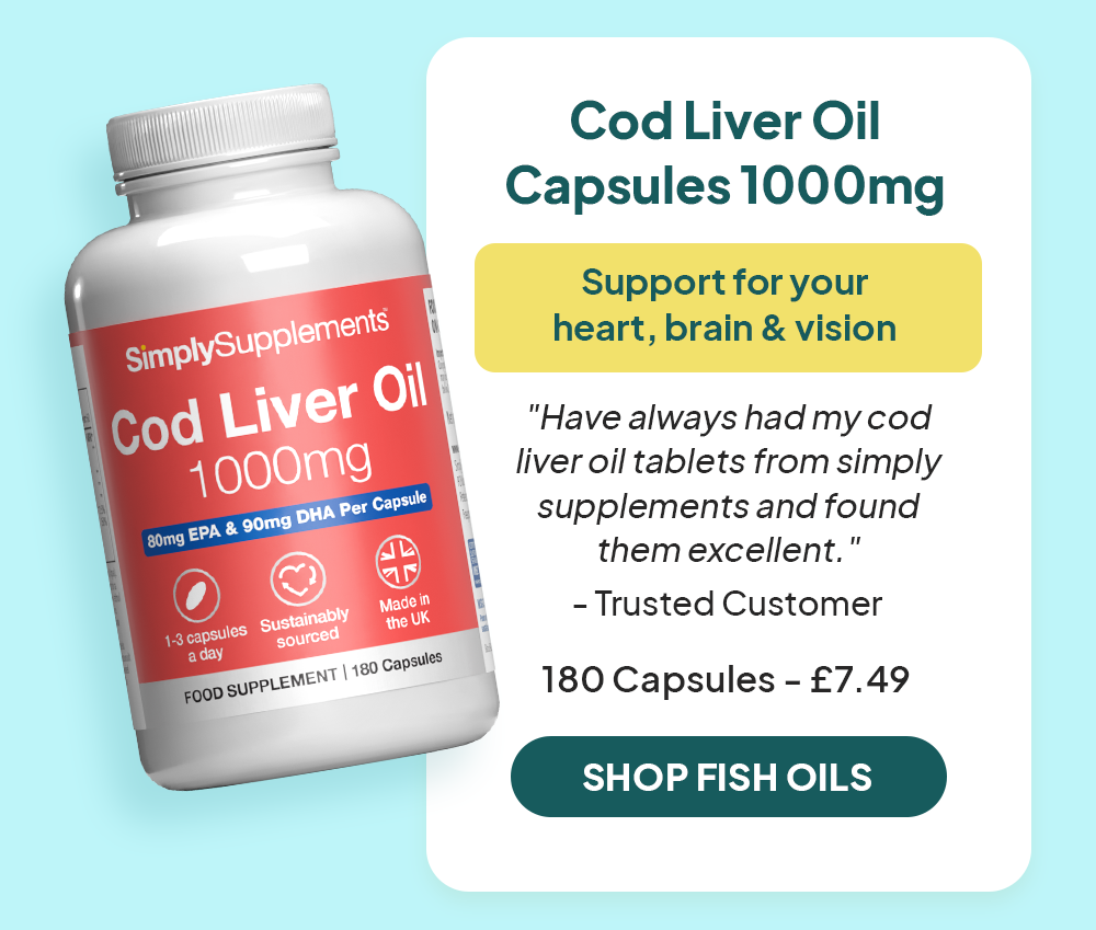 Cod liver oil capsules