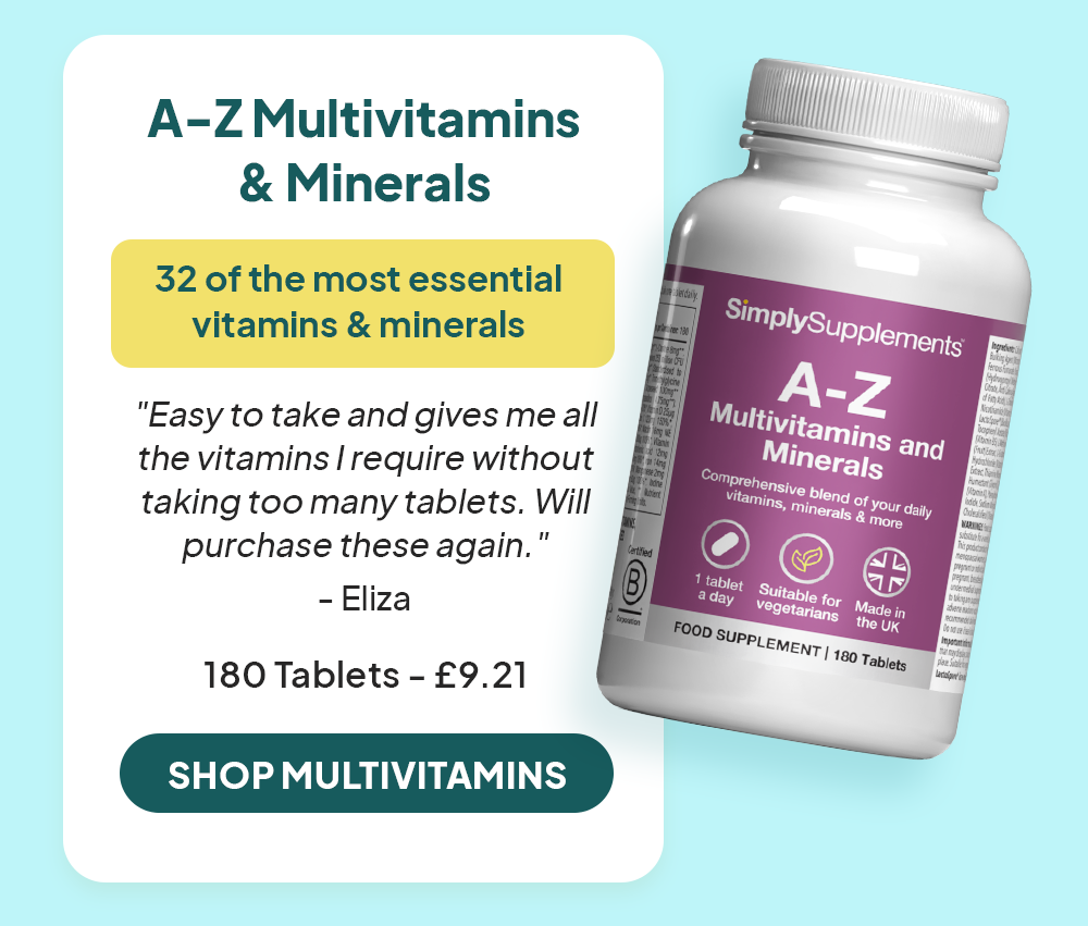 A-Z multivitamins and minerals
