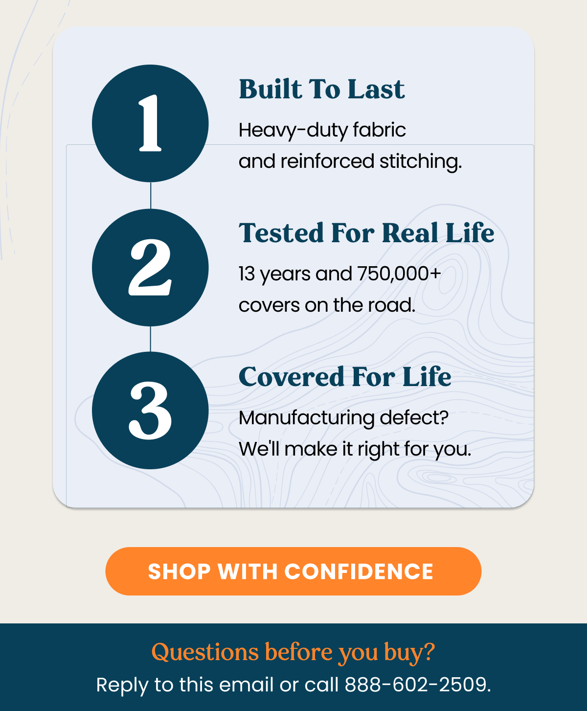 SHOP WITH CONFIDENCE