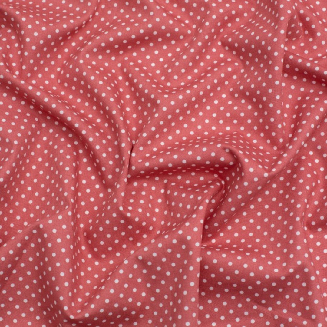Minerva Core Range 100% Cotton Poplin Fabric Pink