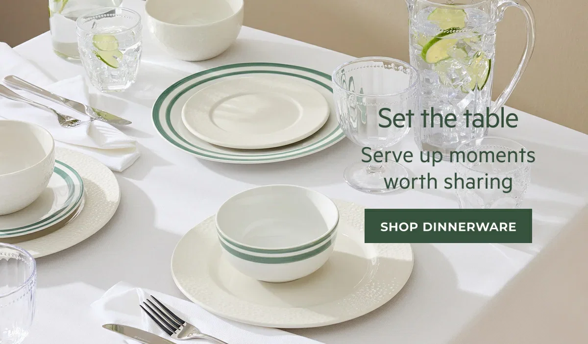 Shop Dinnerware 