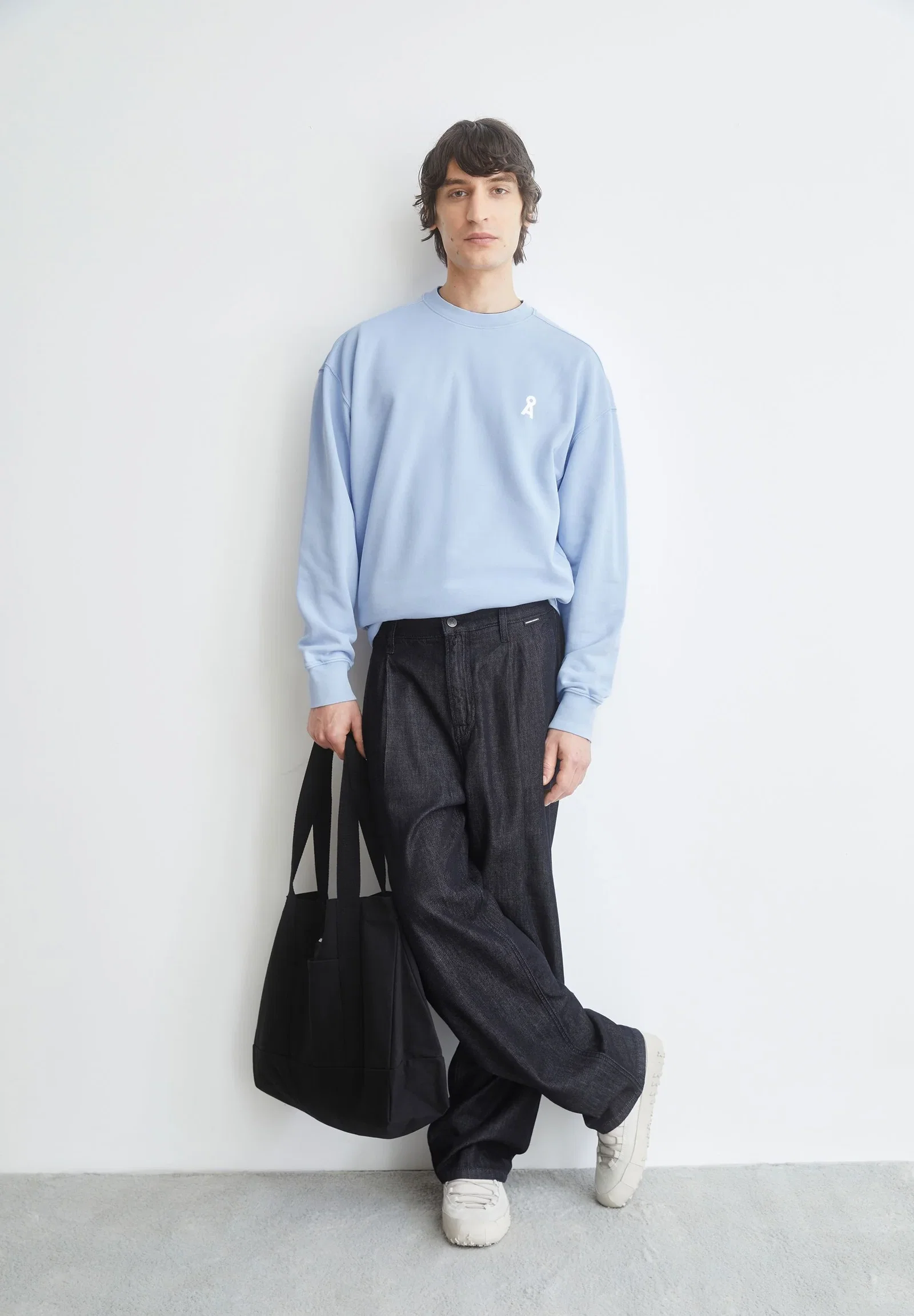 CROSSBODY TOTE BAG | black
