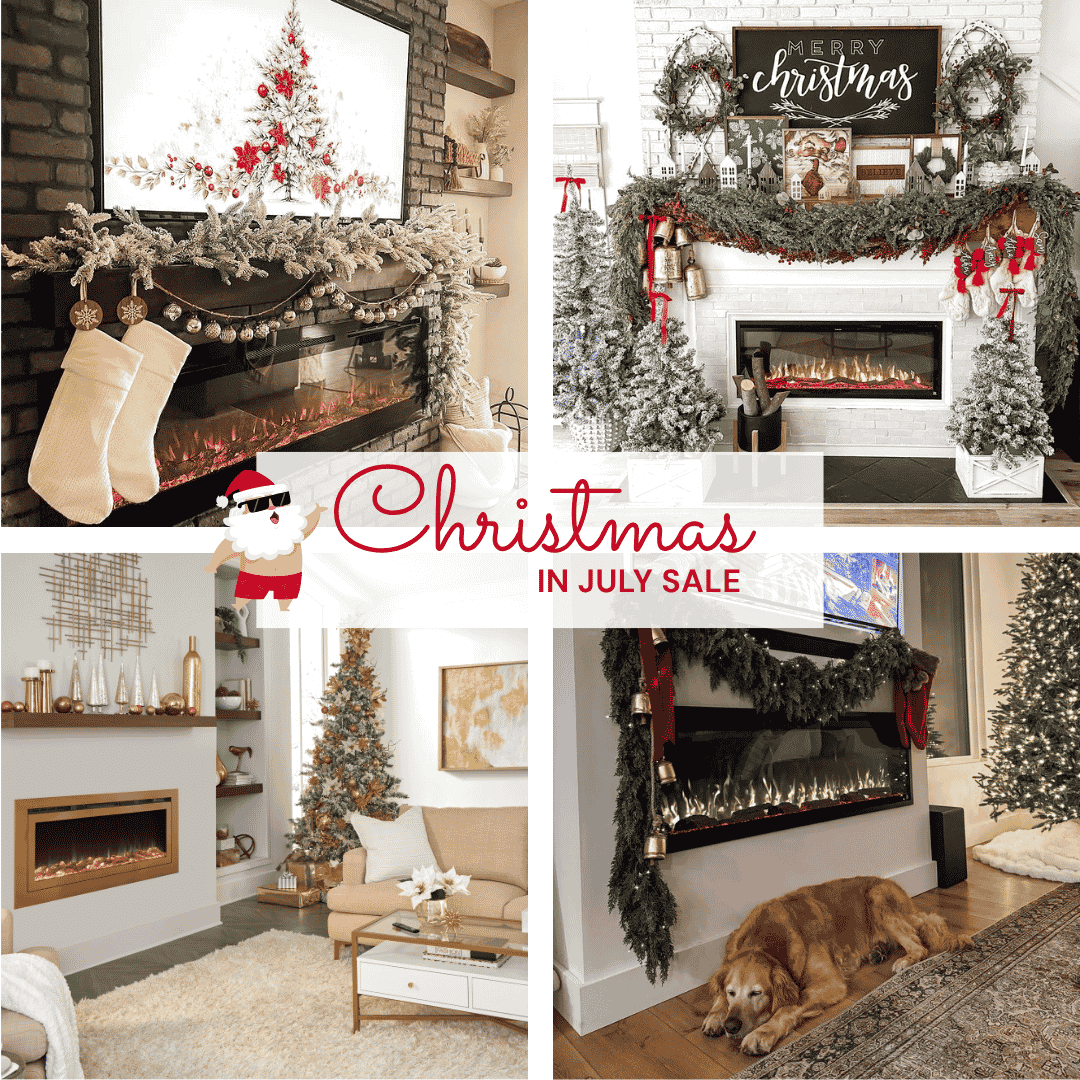 Touchstone Electric Fireplace Holiday Photo Gallery