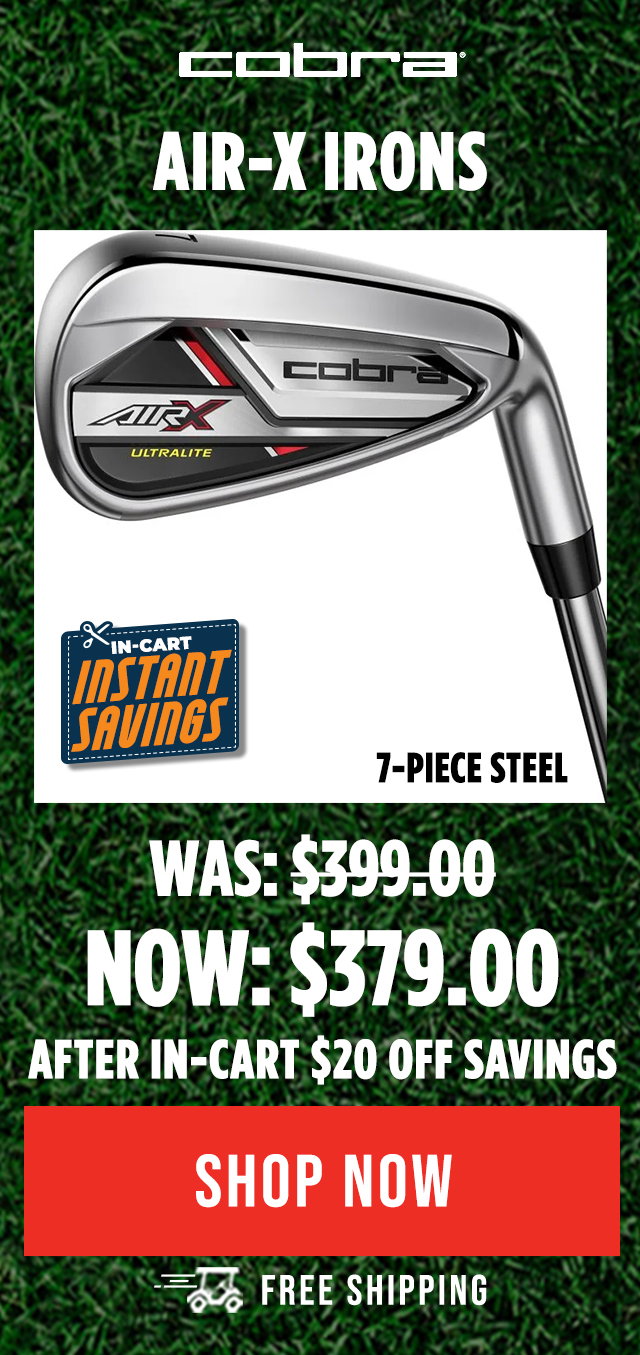 Cobra AIR-X Irons - ON SALE