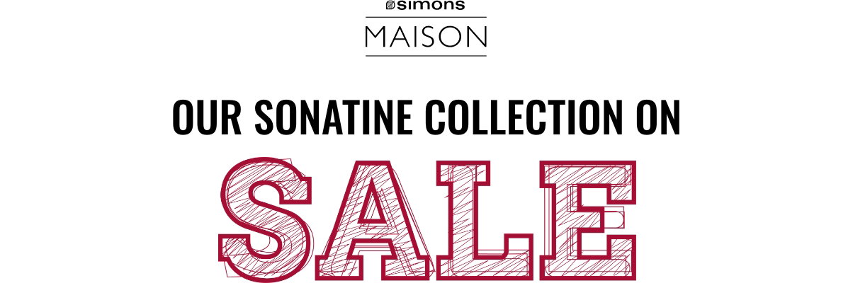 Simons Maison. Our Sonatine collection on sale.