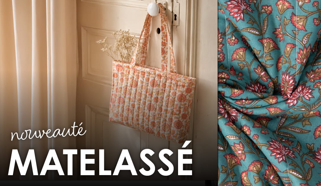 Nouveauté: Tissus matelassé