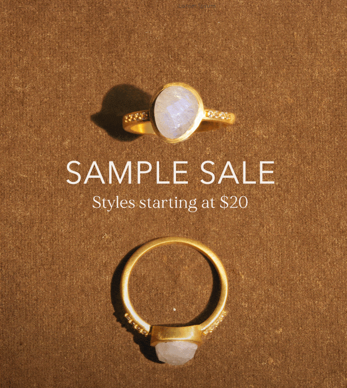 Shop Sample Sale