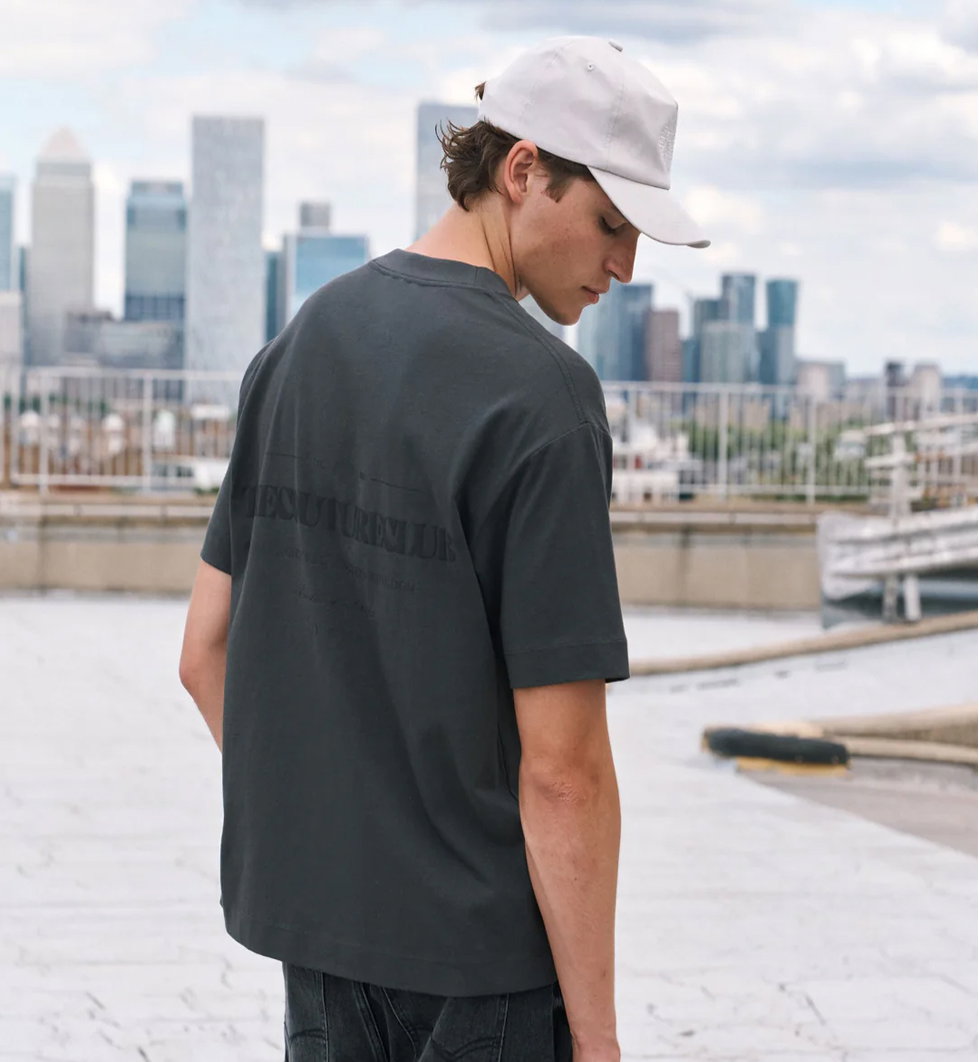 TONAL COPYRIGHT MULTI GRAPHIC T-SHIRT