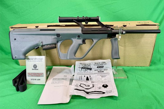 Rare Austrian Made Steyr USR AUG 20” HBAR Ban Era Unfired in box 1-9rd mag