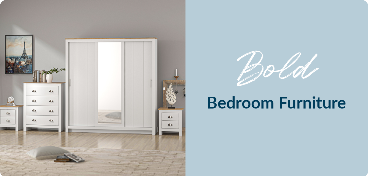 Bold bedroom furniture