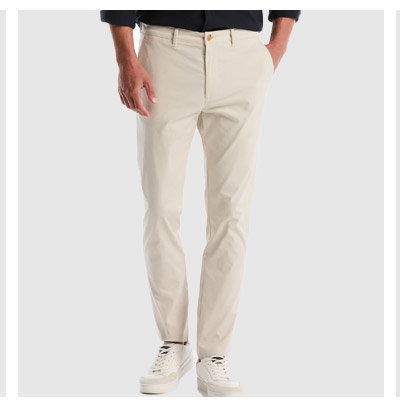 Shop Flat Front Nylon Twill Chino