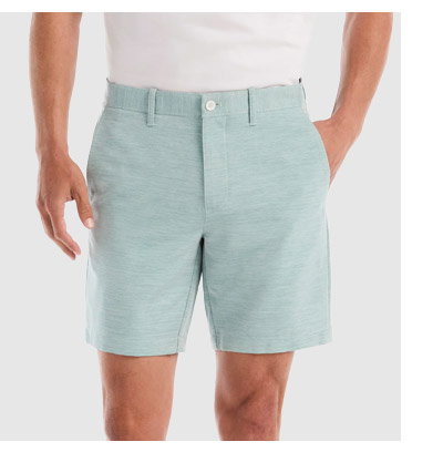 Shop 8" Heather Stripe Chino Short