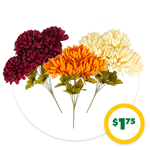 $1.75 Mum Bushes, 1-ct.