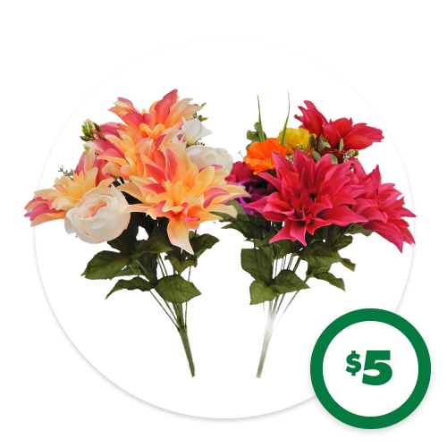 $5 Mixed Flower Bushes, 1-ct.