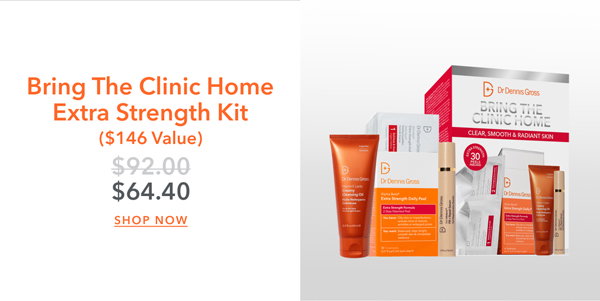 Bring the Clinic Home Extra Strength Peel Kit ($146 value)