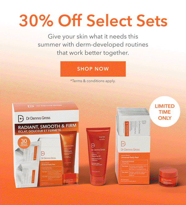 30% Off Select Sets