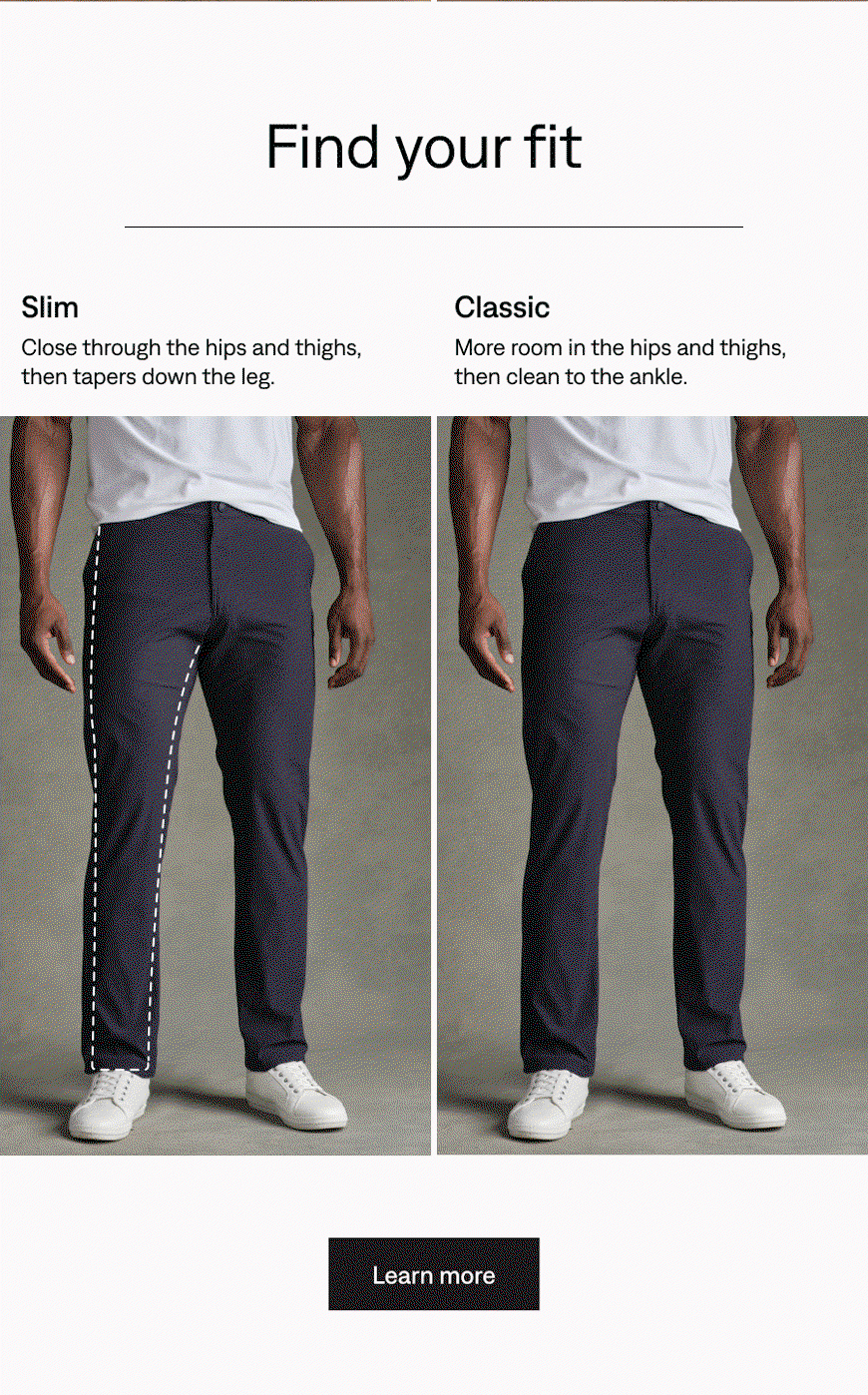 Find your fit