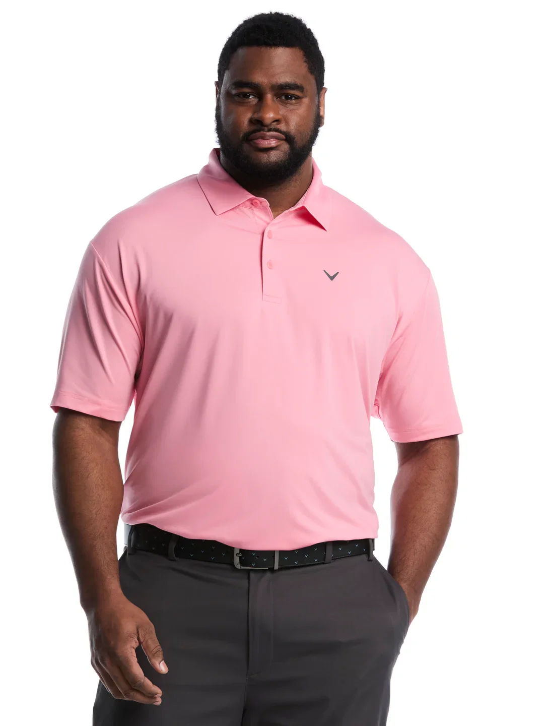 Big & Tall Micro Hex Polo