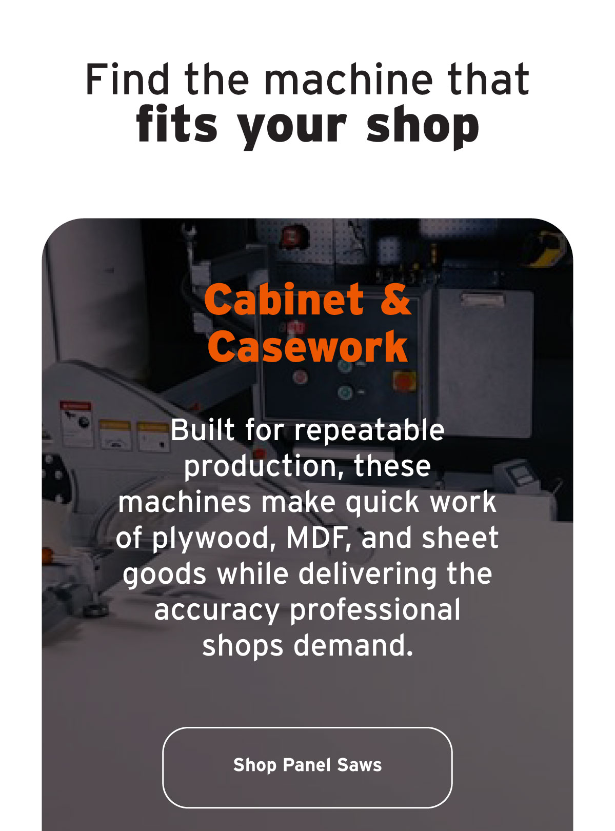 Panel Saws