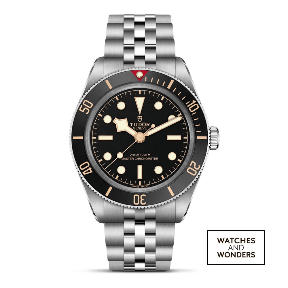 TUDOR Black Bay 58 39mm Black Dial Stainless Steel Bracelet Watch 