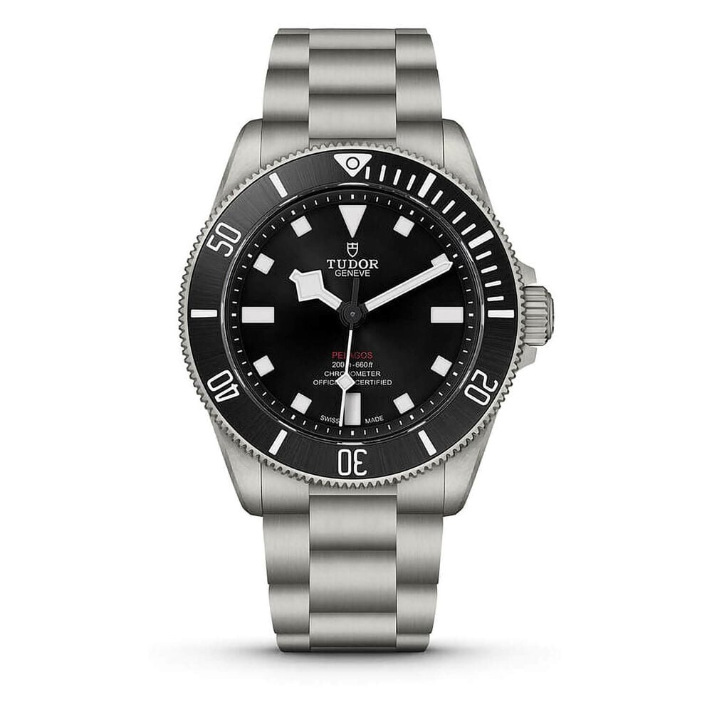 TUDOR Pelagos 39mm Automatic Black Dial Titanium Bracelet Watch 