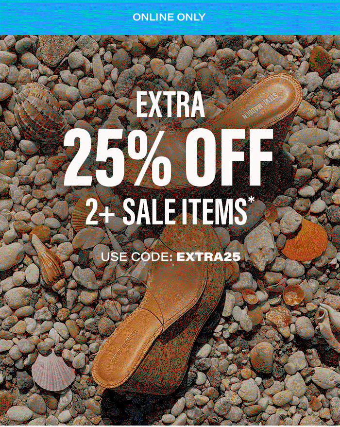 Extra 25% off 2+ sale items