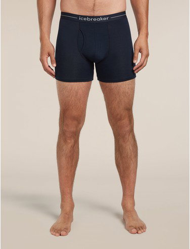 Men's Merino 150 Anatomica Boxers wFly - Midnight Navy / L