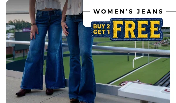 WOMEN'S JEANS  BUY 2 GET 1 FREE