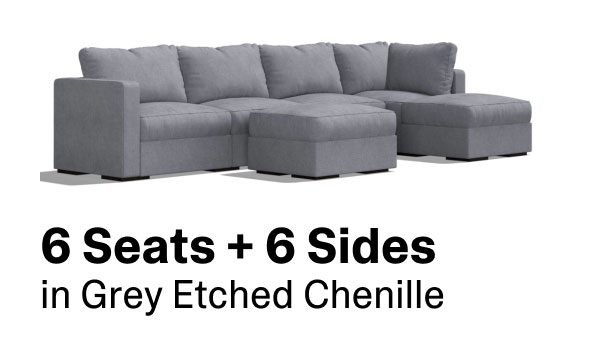 6 Seats + 6 Sides