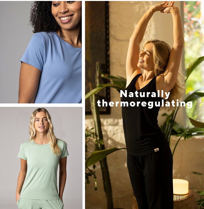 Women's Lazy Panda bamboo loungewear collection - enjoy the incredible comfort