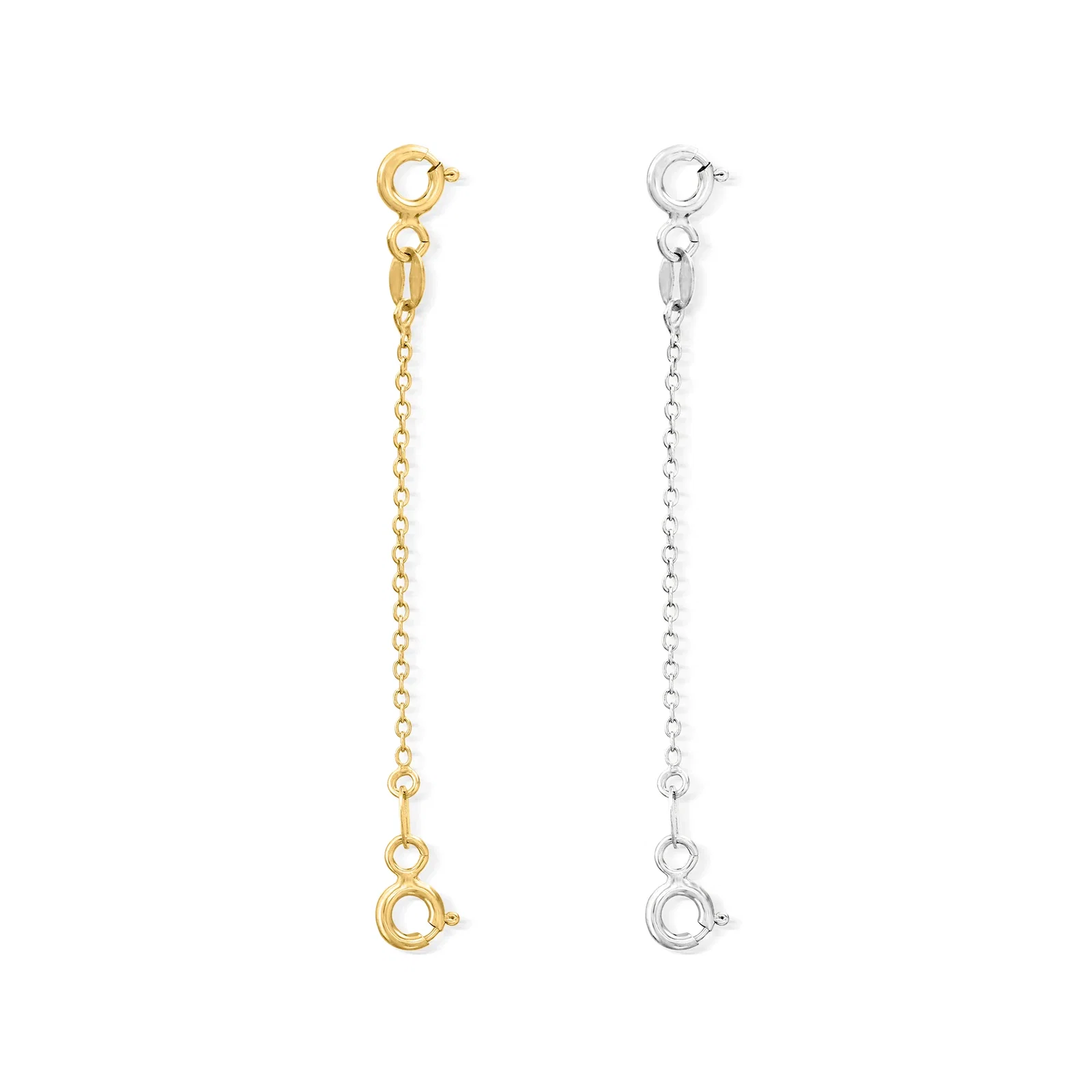 Image of Sterling Silver and 18kt Gold Over Sterling Accessory Set: Two 2
