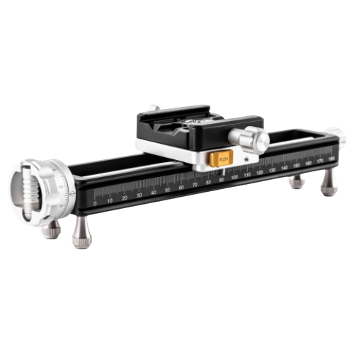         NiSi Quick Adjustment Macro Focusing Rail NM-200S with 360 Degree Rotating Clamp