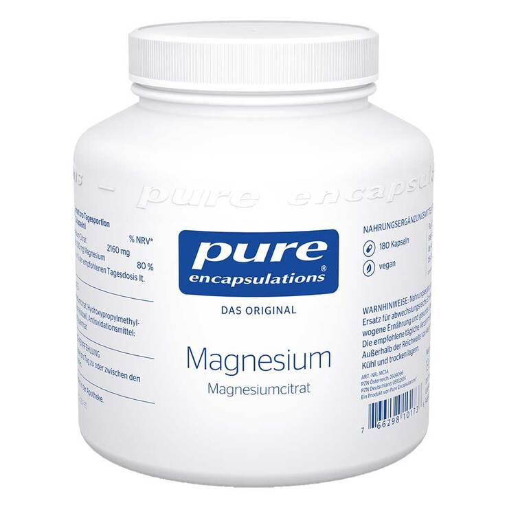 Pure Encapsulations Magnesium Magnesiumcitrat Kapselnā¶Ā ā¹