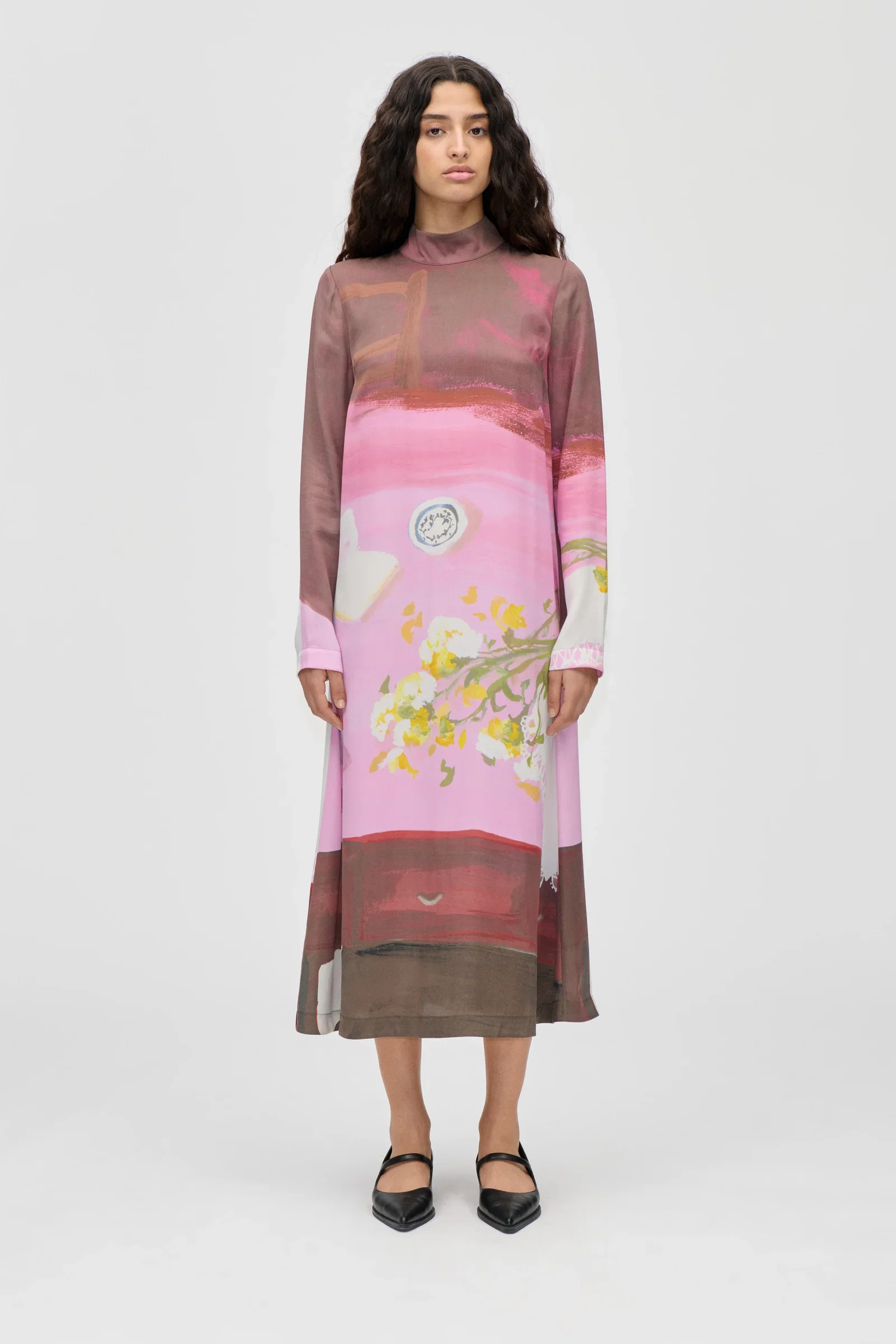 Image of Long Sleeve Midi Dress - Five Resolutions