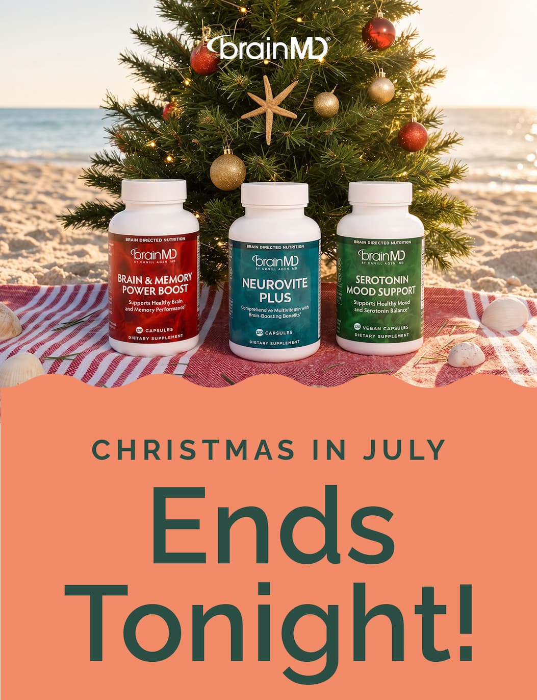 Christmas In July Ends Tonight!