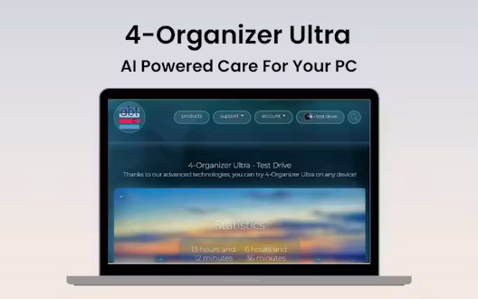 4-Organizer Ultra: AI-Powered Care For Windows PC
