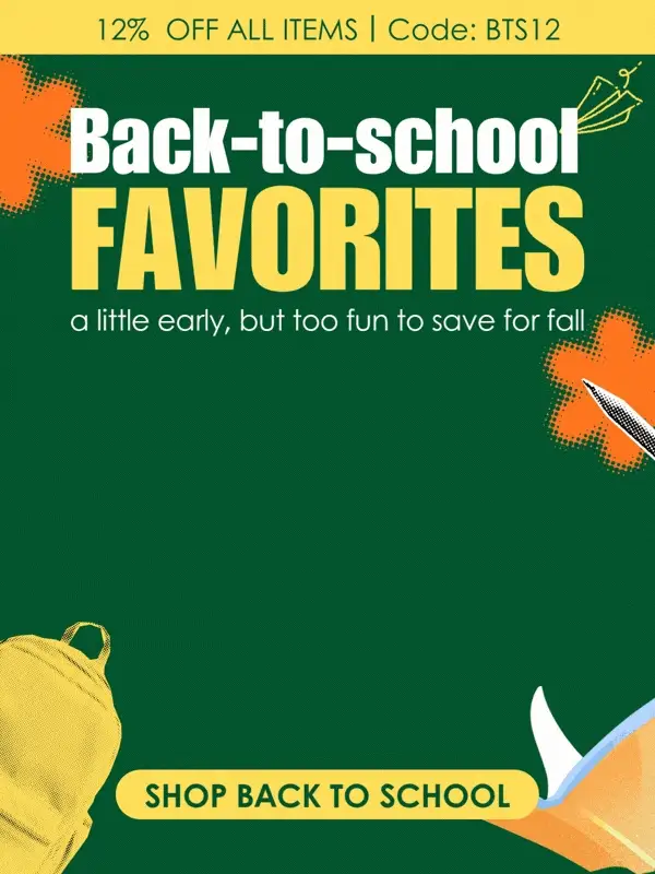 Back-to-school favorites