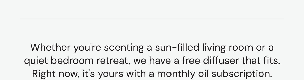 Free diffuser info text