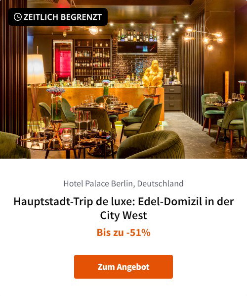 Hauptstadt-Trip de luxe: Edel-Domizil in der City West